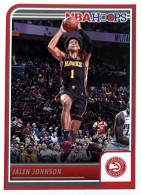 94 Jalen Johnson - Atlanta Hawks - Carte Panini 2023-2024 NBA Hoops Base Cards - Other & Unclassified