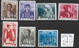 ROUMANIE 498 à 504 * Côte 16.50 € - Unused Stamps