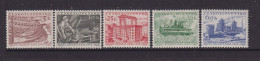 CZECHOSLOVAKIA  - 1956  Five Year Plan Set  Never Hinged Mint - Unused Stamps