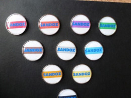 Pins Sandoz Serie 10 Pins - Medici