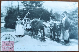 ATTELAGE AUVERGNAT - CPA - Ecrite - Auvergne - Spannen