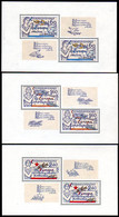 CZECHOSLOVAKIA 1977 European Peace And Cooperation Sheetlets MNH / **.   Michel 2407-09 Kb - Nuevos