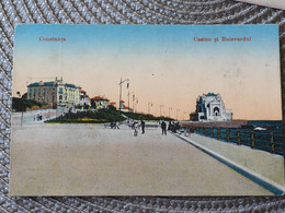 Romania Constanta Casino Si Bulevardul 1914   A 223 - Rumania