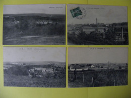 62 . Marquise -  Boucquinghen - Les Usines - Vue Générale - Lot De 4 Cartes - Marquise