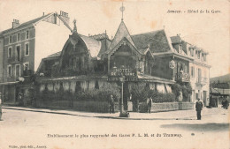 FRANCE - Annecy - Hôtel De La Gare - Etablissement Le Plus Rapproché Des Gares P L M - Carte Postale Ancienne - Annecy