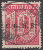 Oberschlesien - Upper Silesia Mi. D9 Overprint 10 Pfennig Gebraucht Used 1920 - Slesia