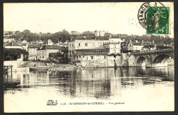 Stt GERMAIN Les CORBEIL   "  Donjon  Du Château  "     1903     Animée - Evry