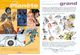 Magazine DELCOURT PLANETE N°17 2001 Avec SIMON PECAU OGER SFAR - Autre Magazines