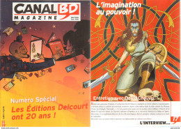 Magazine CANAL BD N°HS 1 : ALFRED DAVODEAU MOORE CHAUVEL - CANAL BD Magazine