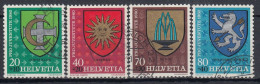 SUIZA 1980 Nº 1117/1120 USADO - Gebraucht