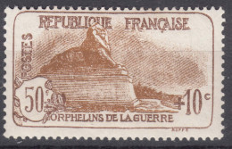 France Orphelins 1926 Yvert#230 Mint Hinged (avec Charniere) - Unused Stamps