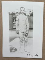 ESCRIME - 1923 - LUCIEN GAUDIN - 14 X 10 Cm. (REPRO PHOTO ! - Zie Beschrijving - Voir Description) ! - Sport