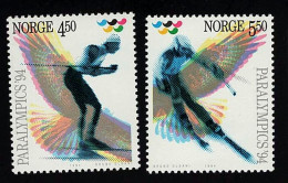 1994 Paralympics Michel NO 1152 - 1153 Stamp Number NO 1059 - 1060 Yvert Et Tellier NO 1109  - 1110 Xx MNH - Neufs