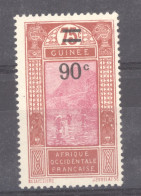 Guinée  :  Yv  101  * - Unused Stamps