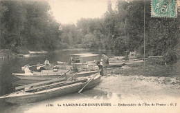 FRANCE - La Varenne Chennevières - Embarcadère De L'Ecu De France - G I - Des Bateaux - Carte Postale Ancienne - Creteil