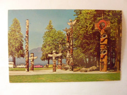 TOTEM POLES, STANLEY PARK - VANCOUVER, B.C. - - Vancouver