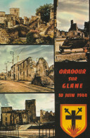 ORADOUR SUR GLANE. -   MULTIVUES CPM - Cimetières Militaires