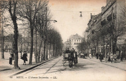 FRANCE - Metz - Vue Sur L'avenue Serpenoise - L L - Vue Générale - Animé - Carte Postale Ancienne - Metz