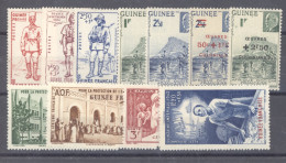 Guinée  :  Yv  169... Av 9  * - Nuevos