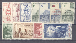 Guinée  :  Yv  169... Av 9  * - Unused Stamps