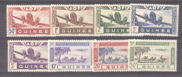 Guinée  -  Avion  :  Yv  10-17  * - Unused Stamps