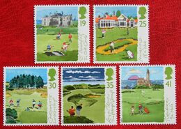 GOLF Scottish Golf Courses (Mi 1522-1526) 1994 POSTFRIS MNH ** ENGLAND GRANDE-BRETAGNE GB GREAT BRITAIN - Unused Stamps