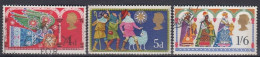 GREAT BRITAIN 532-534,used,Christmas 1969 - Used Stamps