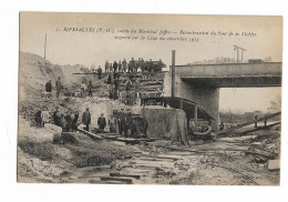 66 RIVESALTES Reconstruction Du Pont De La LLOBERE - Rivesaltes