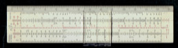 Ancienne Règle à Calcul Coulissante Des Établissements Jouret "Tous Les Aciers", Luttre - Otros & Sin Clasificación