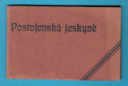 POSTOJNSKA JAMA (Postojna Cave) - Vintage Carnet Of 12. Photos (Slovenia) * Czech Edition * Slovenija - Slowenien