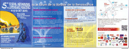 CHAUZY : Programme Salon Polar TOULOUSE SUD 2013 - Cartes Postales