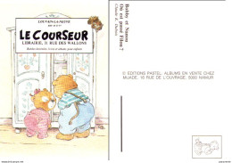 Claude K DUBOIS : Carte Postale Editions PASTEL  LE COURSEUR ( Petits Ours ) - Postkaarten