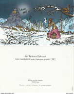 AYROLLES MAIORANA LEPREVOST : Carte Vœux EDITION DELCOUR 1995 - Cartes Postales