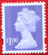 £1.00 Machin QE II Definitives Out Block 37 (Mi 1585) 1995 2007 POSTFRIS MNH ** ENGLAND GRANDE-BRETAGNE GB GREAT BRITAIN - Unused Stamps