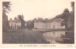MALICORNE - Le Château, Vu Du Parc - Très Bon état - Malicorne Sur Sarthe