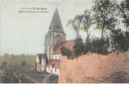 Château De PICQUIGNY - Eglise Et Ruines Du Château - Très Bon état - Picquigny