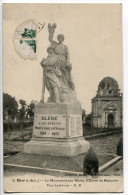 CPA Ecrite En 1923 * BLÉRÉ Le Monument Aux Morts Oeuvre Du Statuaire Paul Lefèbvre * A.B. Editeur - Bléré