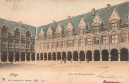 BELGIQUE - Liège - Cour Du Palais De Justice - Dr Trenkler Co - Leipzig 1905 - Lge 7 - Carte Postale Ancienne - Liege