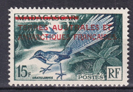 TAAF - 1955 - YVERT N°1 ** MNH - COTE = 22 EUR. - OISEAUX - Neufs