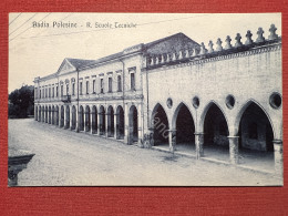 Cartolina - Badia Polesine ( Rovigo ) - R. Scuole Tecniche - 1925 Ca. - Rovigo