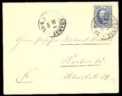 LUXEMBOURG. 1900. Differdange - Germany. Frkd Env. Superb. - Other & Unclassified