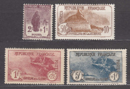 France 1926 Orphelins Yvert#229-232 Mint Hinged (avec Charniere) - Unused Stamps