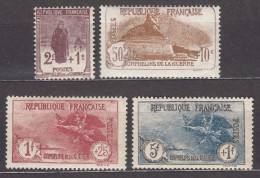 France 1926 Orphelins Yvert#229-232 Mint Hinged (avec Charniere) - Neufs