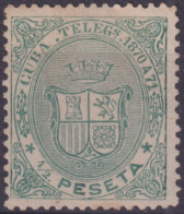 1870-118 CUBA SPAIN TELEGRAPH Ed.11 1870 REPUBLICA ½ Pta 1870 A 1871.  - Vorphilatelie