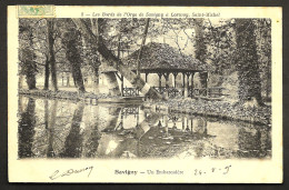 SAVIGNY SUR ORGE   "  Un Embarcadère à Lormoy  "     1905 - Savigny Sur Orge
