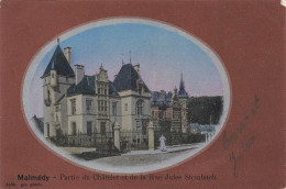 BELGIQUE - Malmédy - Partie Du Châtelet Et De La Rue Jules Steinbach - Vue Panoramique - Carte Postale Ancienne - Malmedy