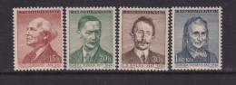 CZECHOSLOVAKIA  - 1957  Writers Set  Never Hinged Mint - Neufs