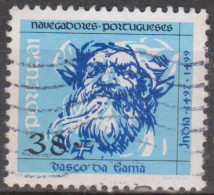 PORTUGAL - 1992,  Navegadores Portugueses. Emissão Base  (3.º Grupo)   38.  (o)   MUNDIFIL  Nº 2062 - Used Stamps