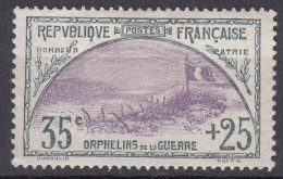 France 1917 Orphelins Yvert#152 Mint Hinged (avec Charniere) - Ongebruikt