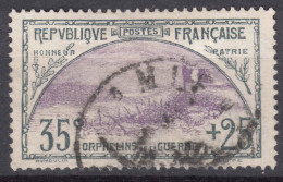 France 1917 Orphelins Yvert#152 Used - Oblitérés